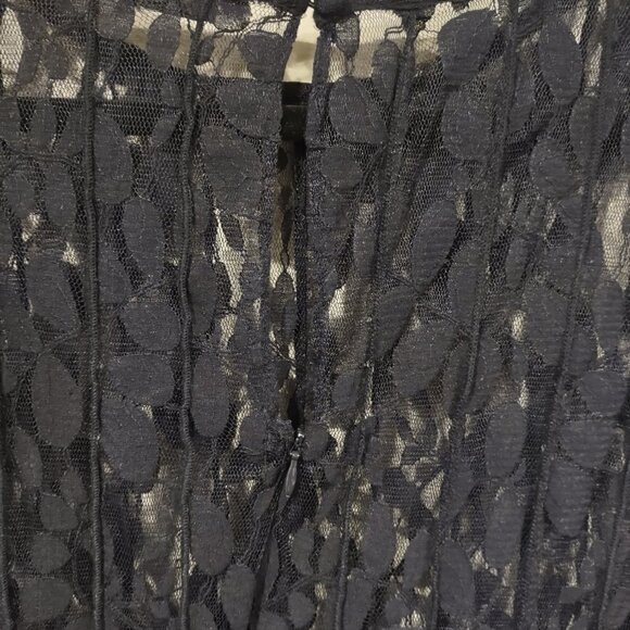 MSK Women's Blue Lace Over piece Size 10 (L) - Picture 7 of 9